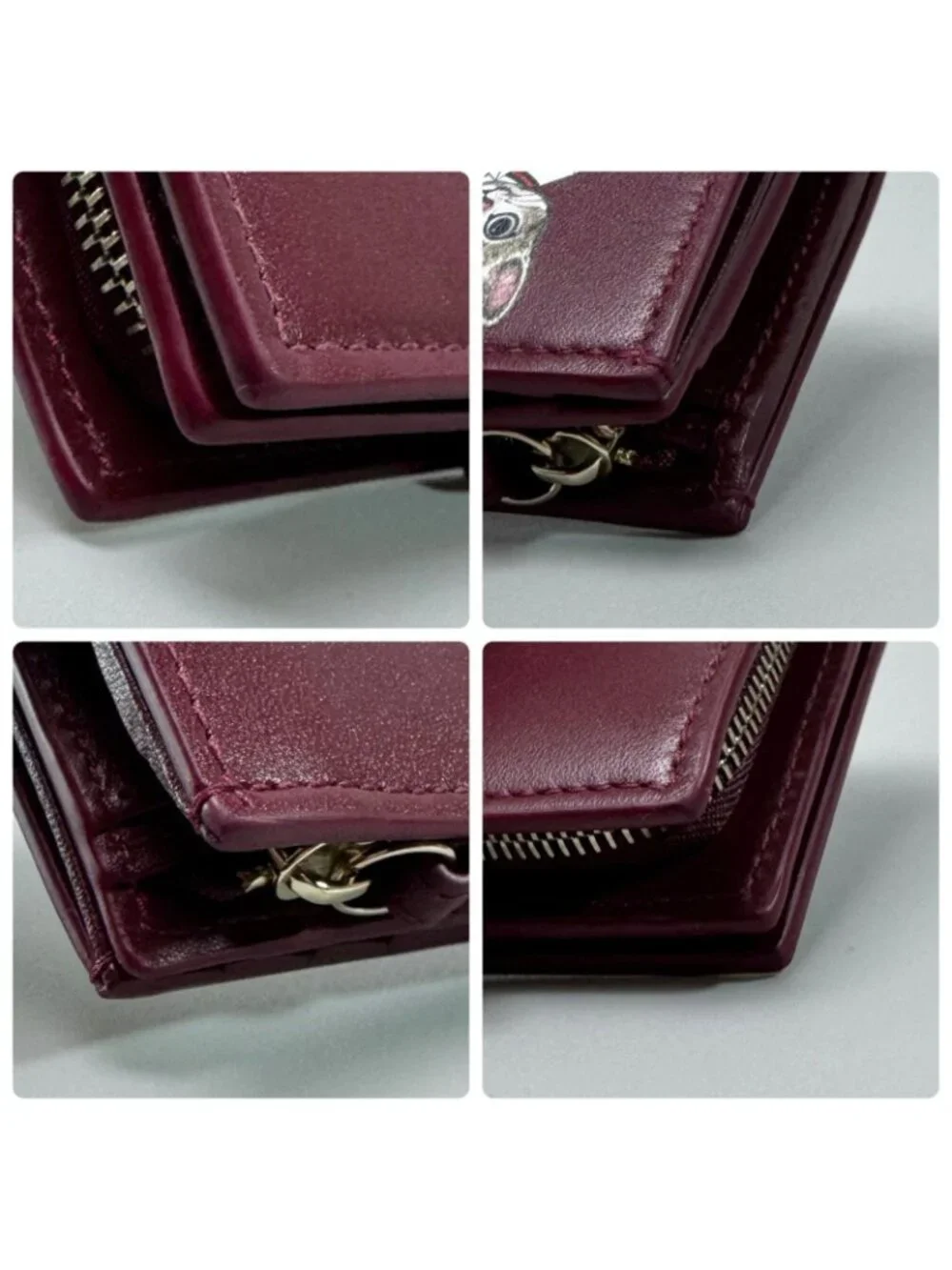 ★SOLD★ Gucci Yuko Higuchi Small Wallet Boris Bifold - Picture 8 of 10